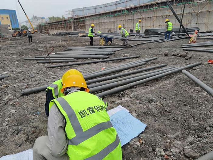 郏县螺栓球网架结构